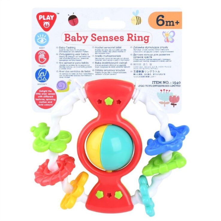 Playgo Κουδουνίστρα Baby Senses Ring (1540) (1)