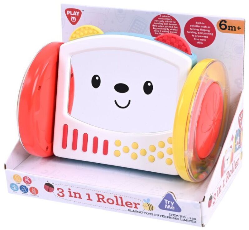 Playgo Spin & Explore Play Wheel Roller 3 In 1 (1741) (1)