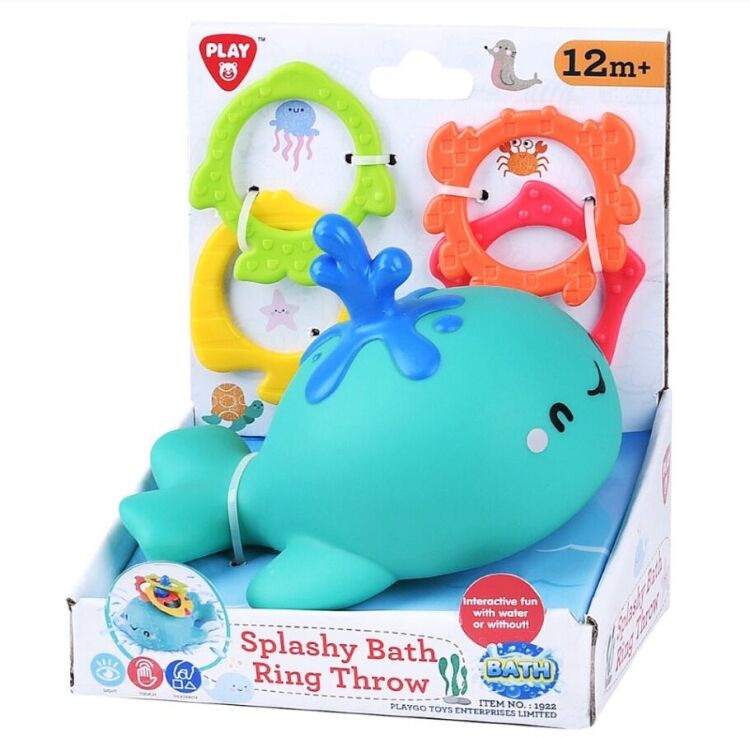 Playgo Παιχνίδι Μπάνιου-Splash Bath Ring Throw (1922) (1)