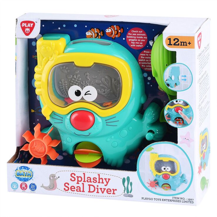 Playgo Ζωάκι-Splashy Seal Diver (1927) (1)