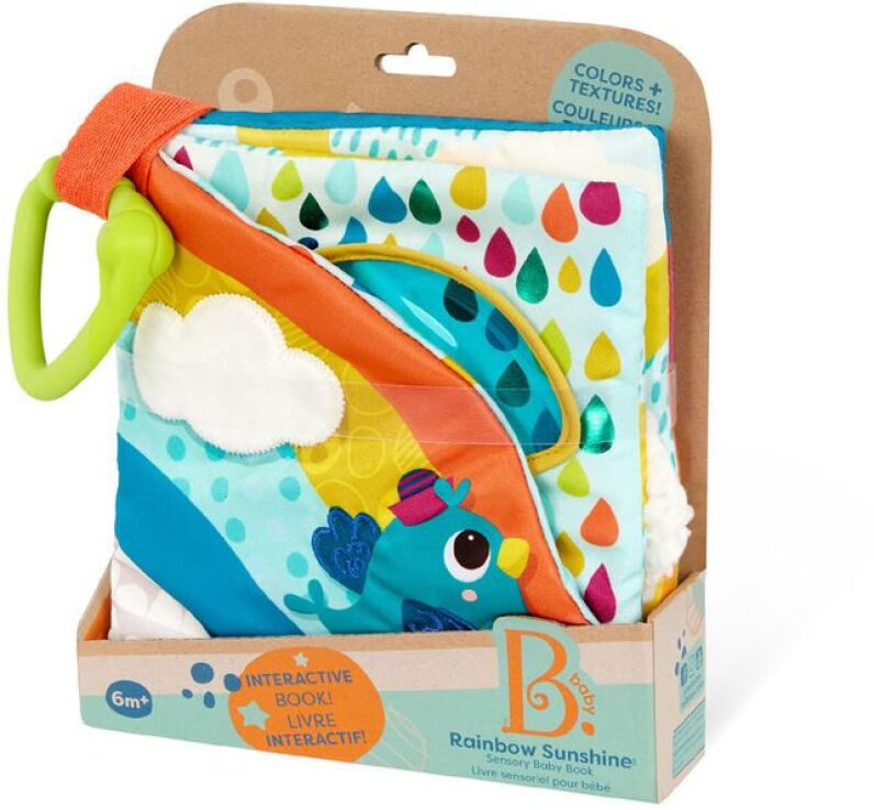 B.Toys Βιβλίο Rainbow Sensory Book (BX1947Z) (1)