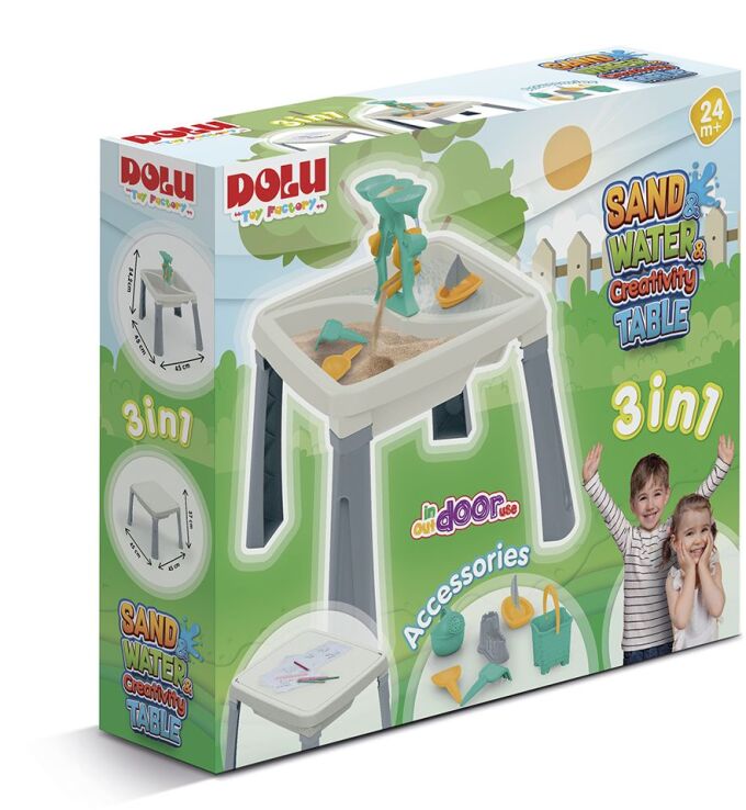 Dolu Τραπέζι Water & Sand Creativity-White (2677) (1)