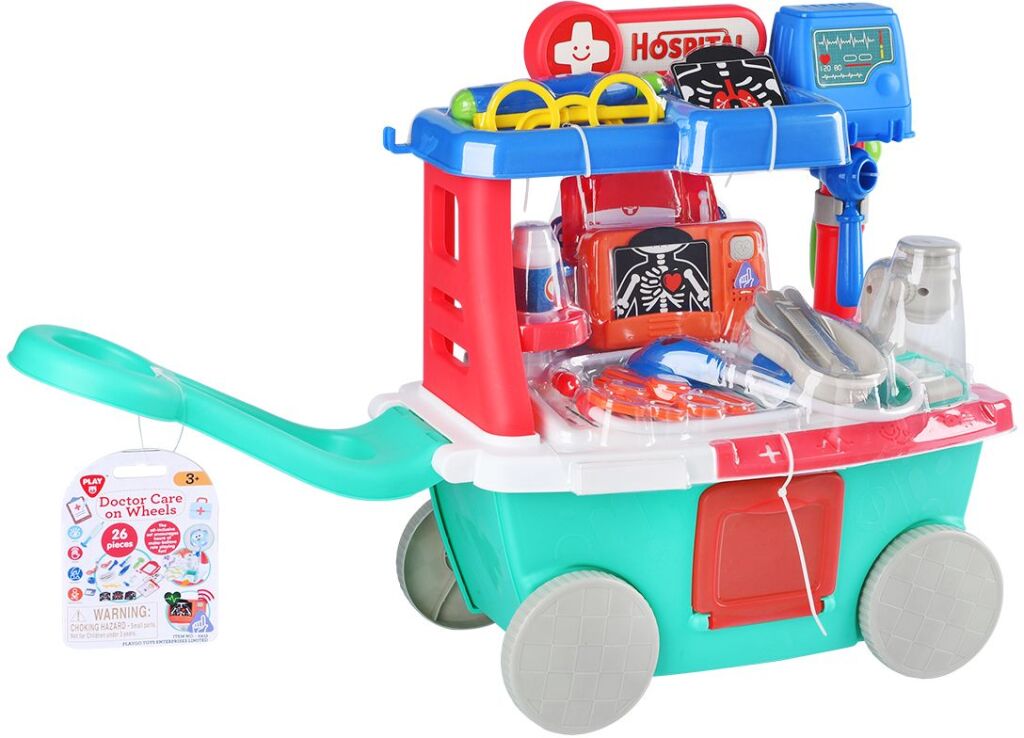 Playgo Σετ Γιατρού On Wheels B/O (2933) (1)