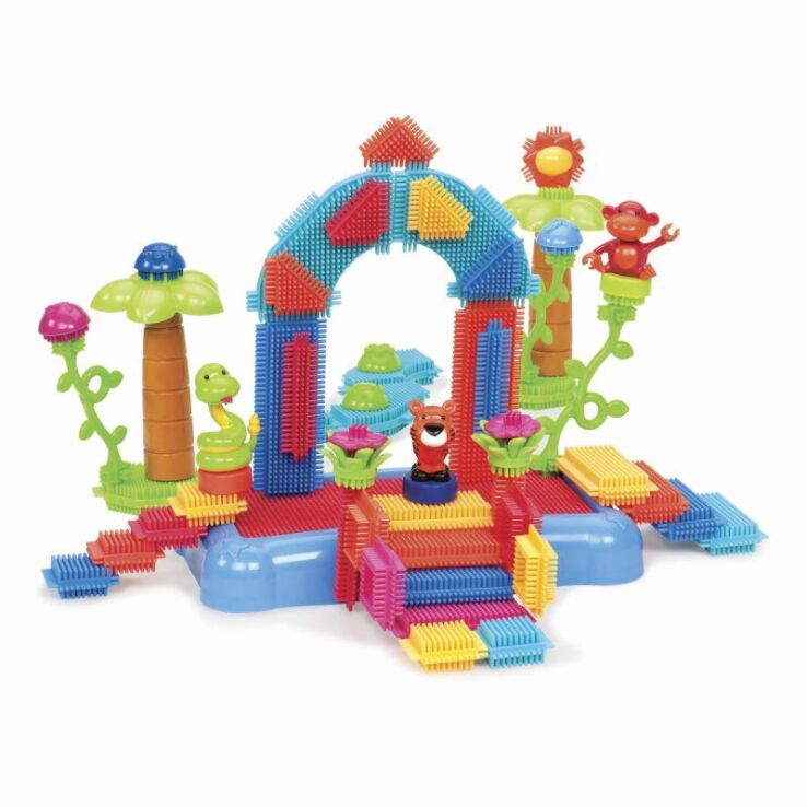 Bristle Blocks Κουτί Τουβλάκια Junlge Adventure 58 Τμχ(3067Z) (2)