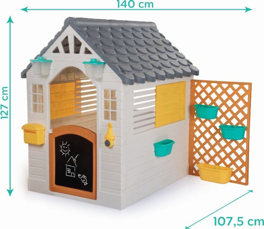 Dolu Σπίτι Με Αξεσουάρ Garden Playhouse (3310) (4)