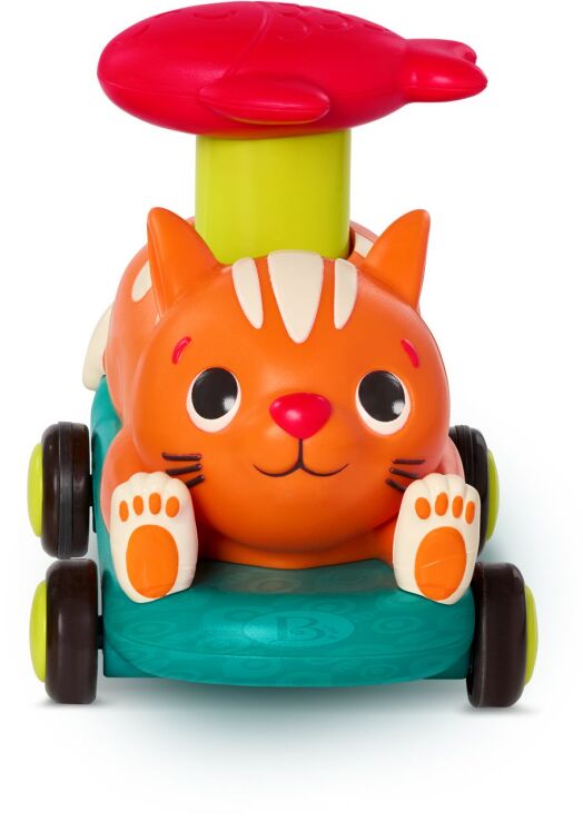 B.Toys Οχήματα Mini Push & Go Car Pets-3 Σχέδια (BX3316GZ) (2)