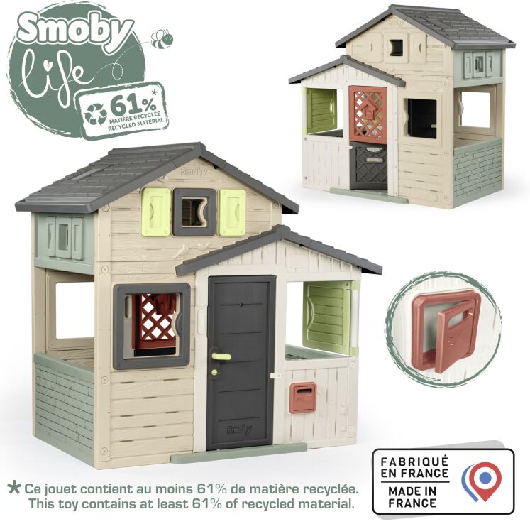 Smoby Life Friends Evo House Σπιτάκι (7/810206) (1)
