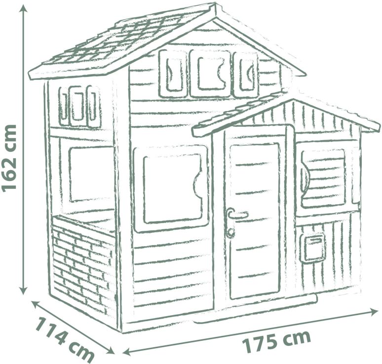 Smoby Life Friends Evo House Σπιτάκι (7/810206) (3)