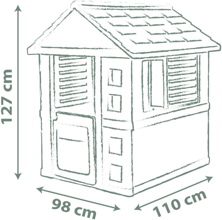 Smoby Life Jolie Σπιτάκι (7/810737) (2)