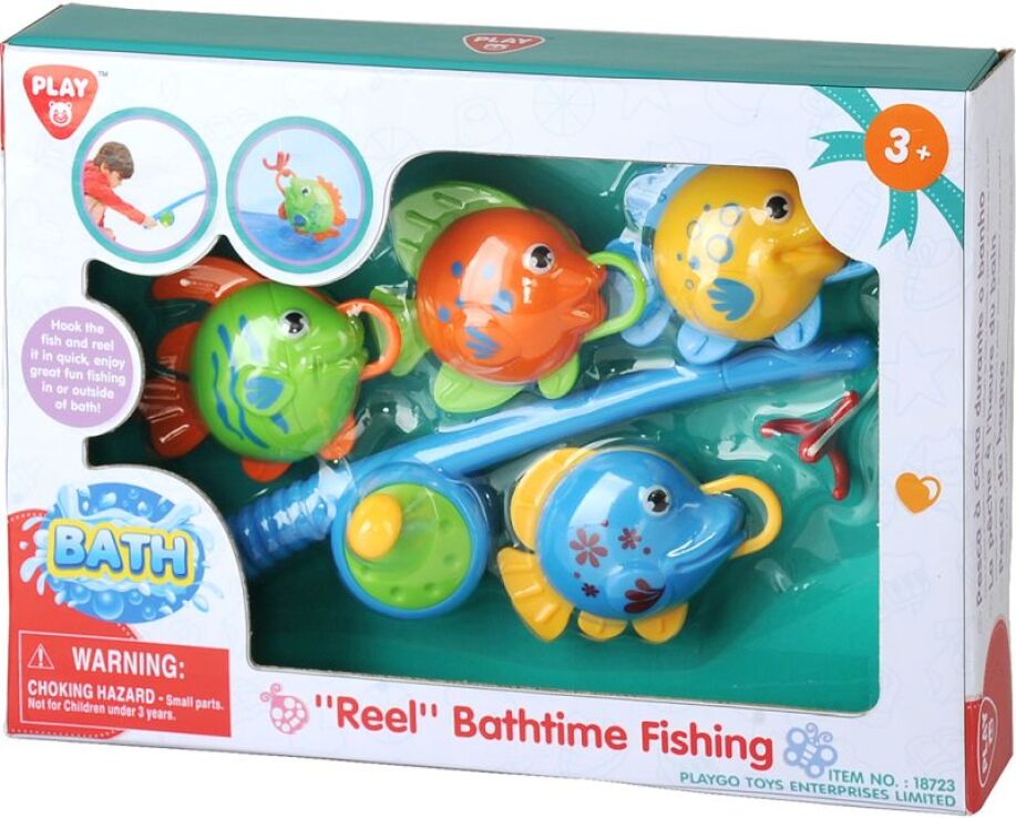 Playgo Καλάμι Ψαρέματος-Reel Bathtime Fishing (18723) (1)