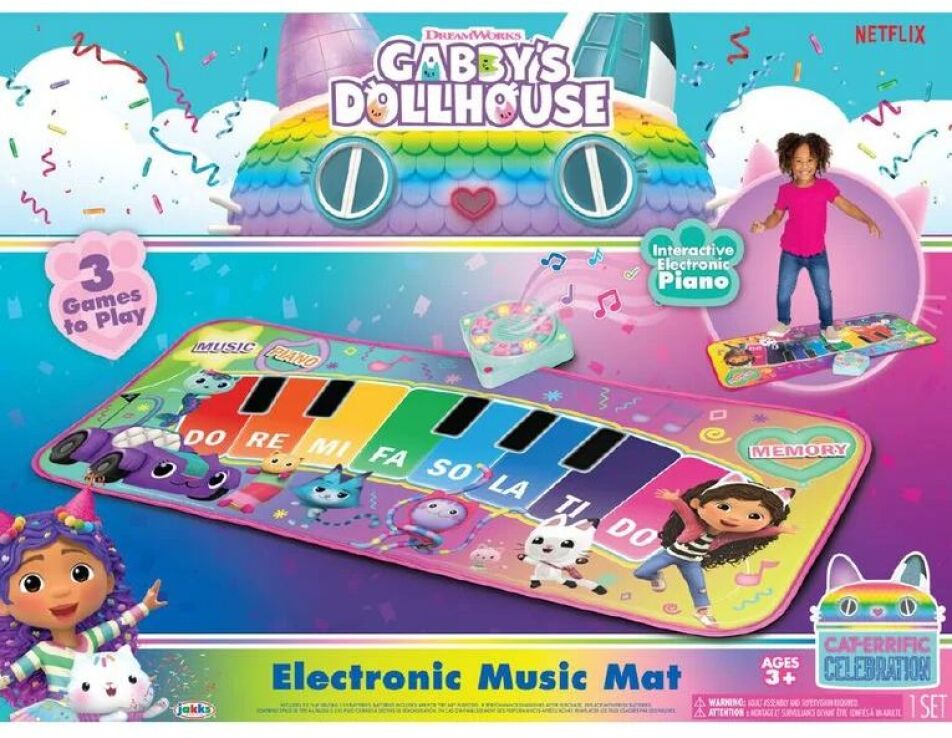Jakks Pacific Gabby's Dollhouse Μουσικό Χαλάκι (519684) (0)