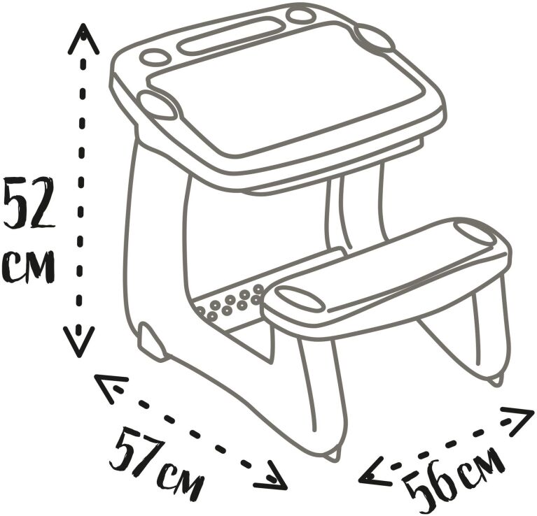 Smoby Magic Desk Θρανίο (7/420224) (4)