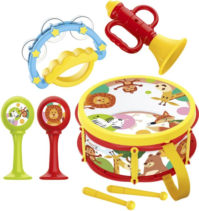 BW Drum Set Ζωάκια My First Drum (2162-2413) (0)