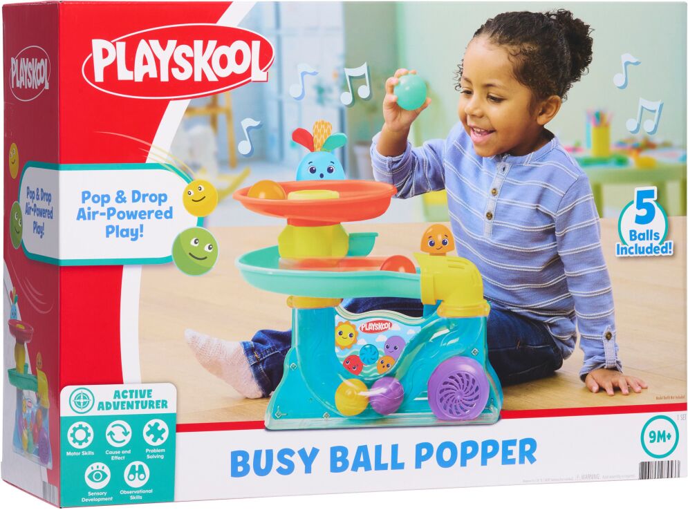 Jpl Playskool Πυραμίδα Busy Ball Popper (28453) (1)