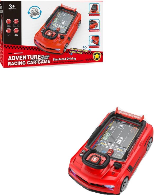 BW B/O Ηλεκτρονικό Αυτοκίνητο Με Τιμόνι-Κόκκινο With Light & Music (909E) (0)