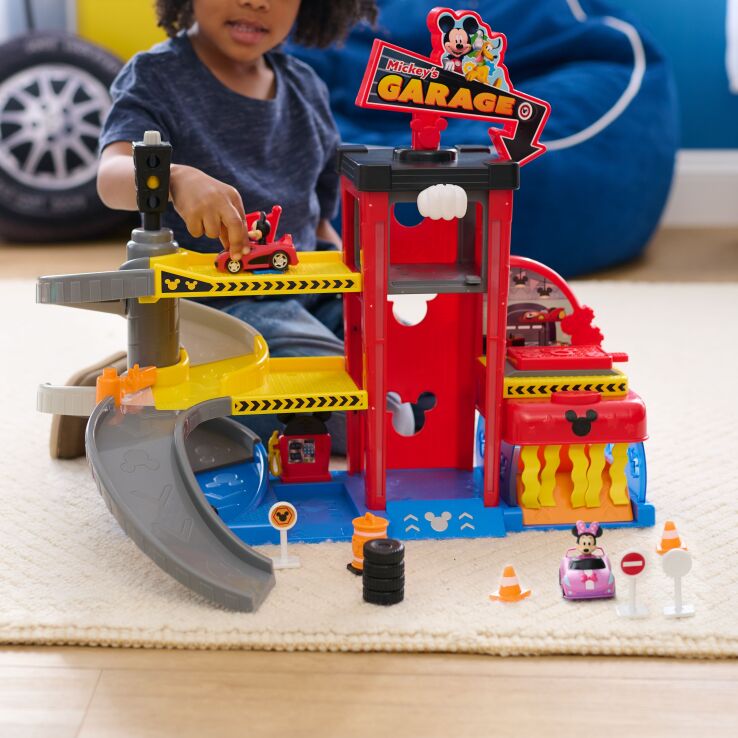 Jpl Mickey Γκαράζ Ready To Race 2 Levels (38874) (4)
