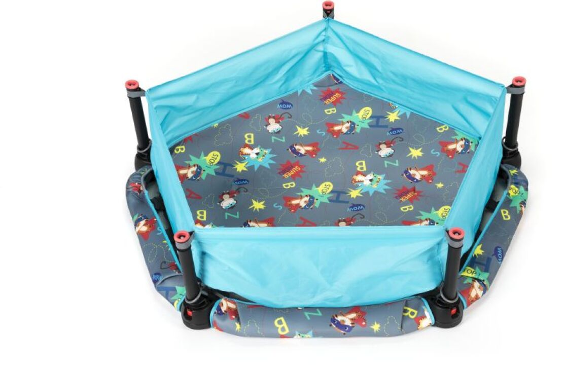 Okiedog Τραμπολίνο With Balls 3 In 1-Super Heroes (90013) (3)