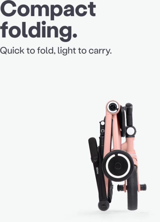 Smart Trike Τρίκυκλο Folding Wind Blush Pink (5811500) (3)