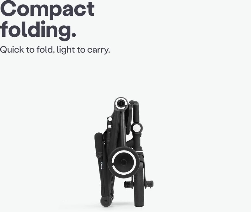 Smart Trike Τρίκυκλο Folding Wind Black (5811501) (3)