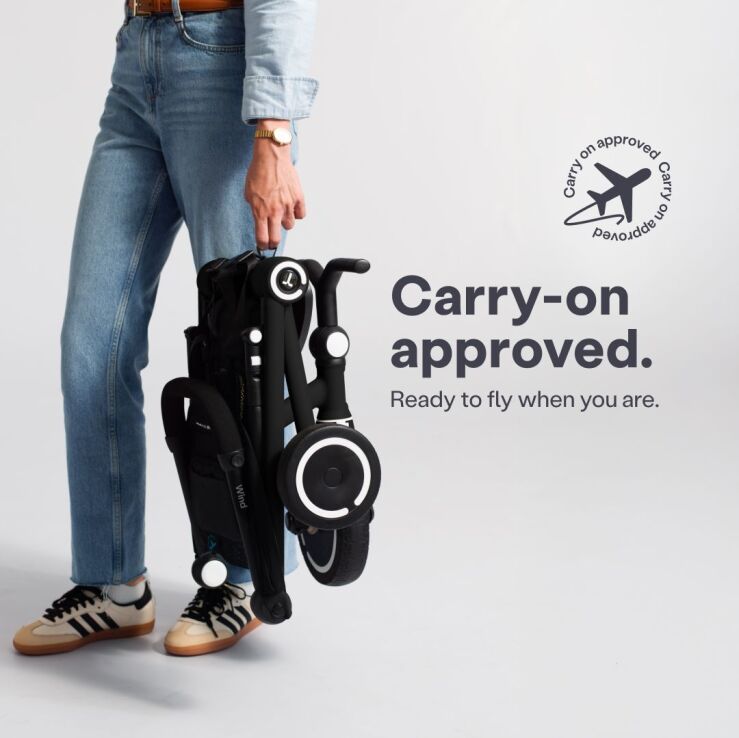 Smart Trike Τρίκυκλο Folding Wind Black (5811501) (5)