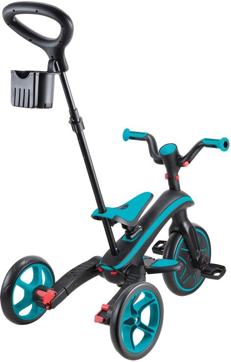 Globber Τρίκυκλο Trike Explorer Foldable 4 In 1 Teal (732-105) (1)