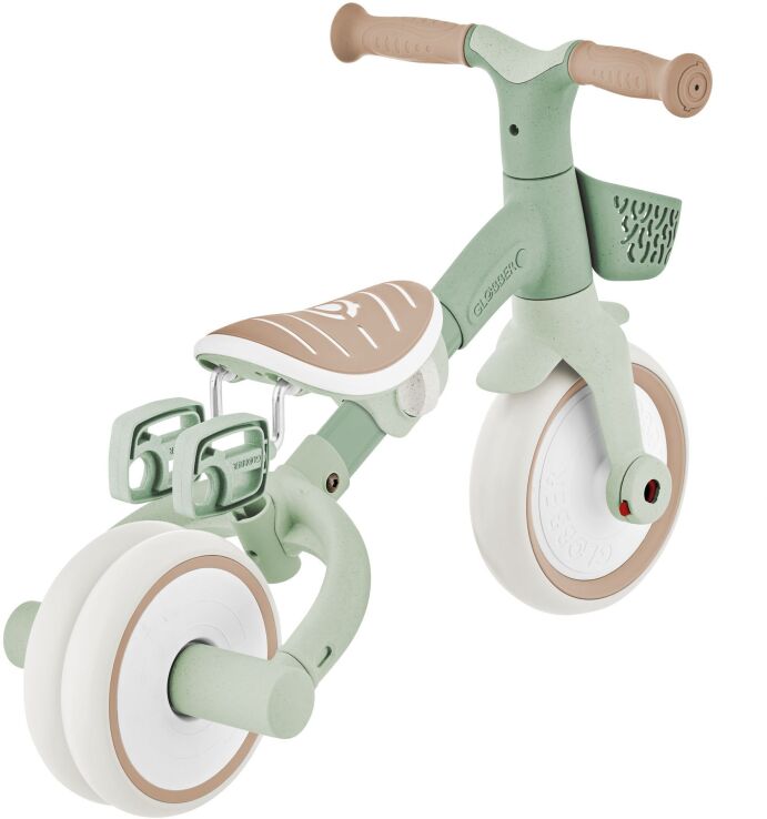 Globber Τρίκυκλο Learning Trike 3 In 1 Plus Eco Pistachio (738-109) (10)