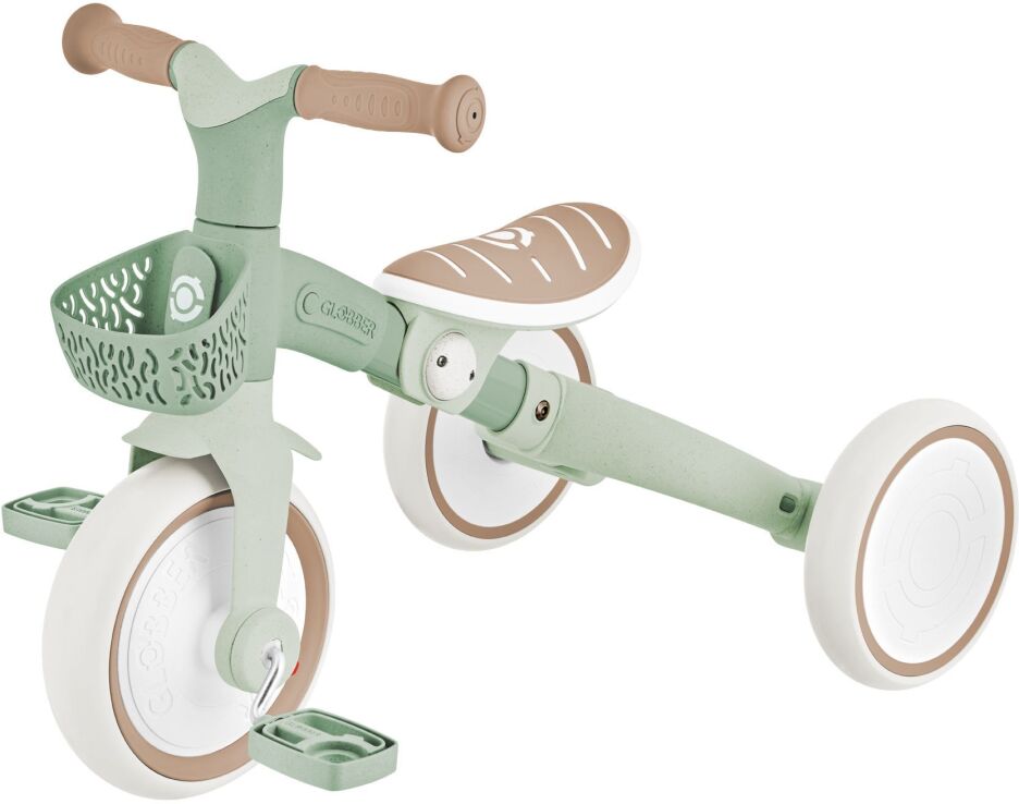 Globber Τρίκυκλο Learning Trike 3 In 1 Plus Eco Pistachio (738-109) (6)