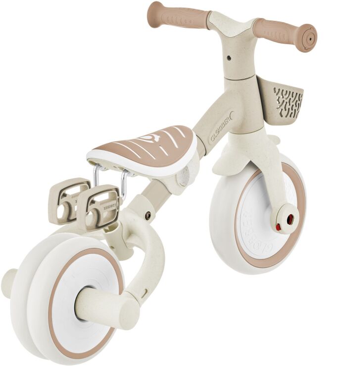 Globber Τρίκυκλο Learning Trike 3 In 1 Plus Eco Coconut (738-466) (10)