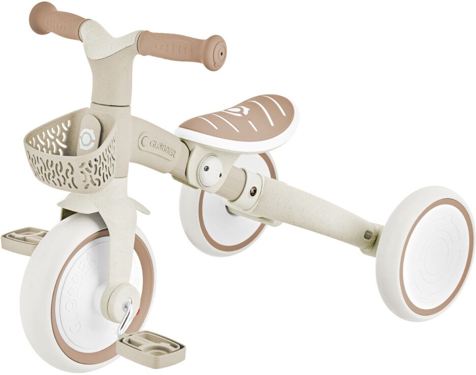 Globber Τρίκυκλο Learning Trike 3 In 1 Plus Eco Coconut (738-466) (3)