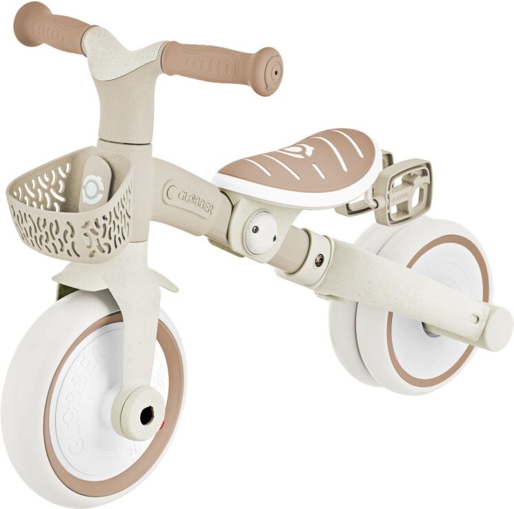 Globber Τρίκυκλο Learning Trike 3 In 1 Plus Eco Coconut (738-466) (7)