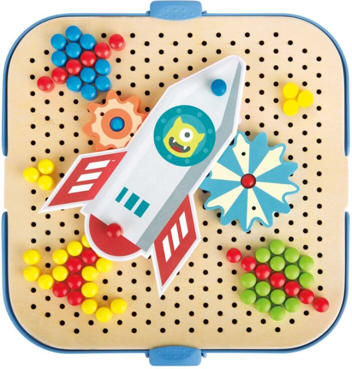 Hape Early Explorer Ξύλινο Σετ Cogworks Experimental (E1065A) (3)