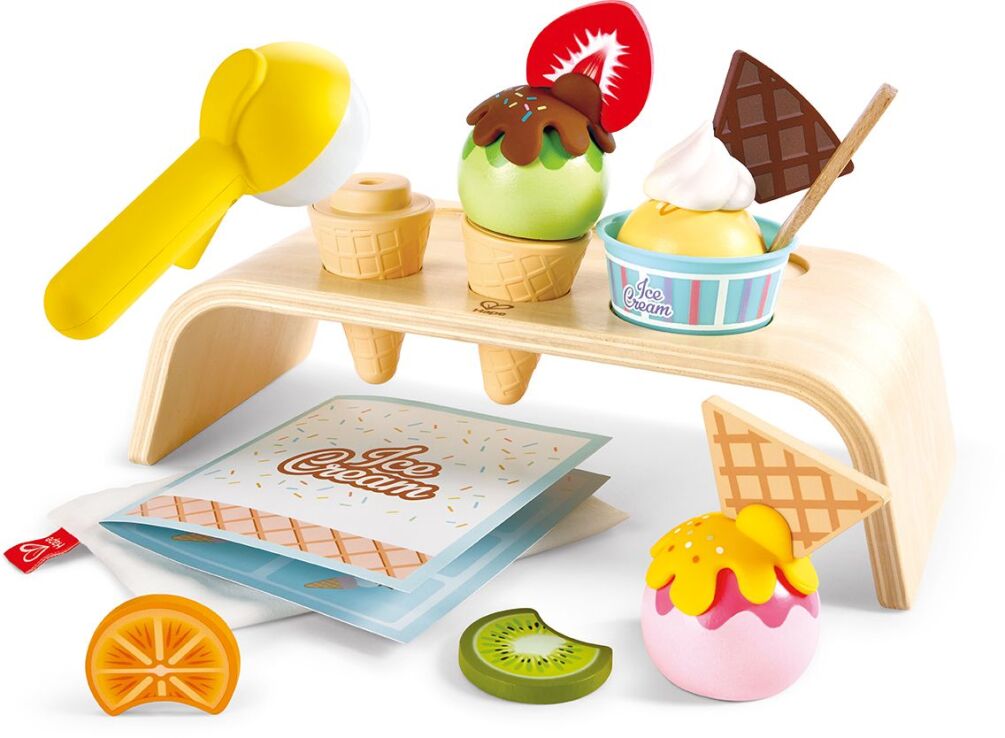 Hape Playfully Delicious Ξύλινο Σετ Παγωτού Creamy Dreamy (E3217A) (0)