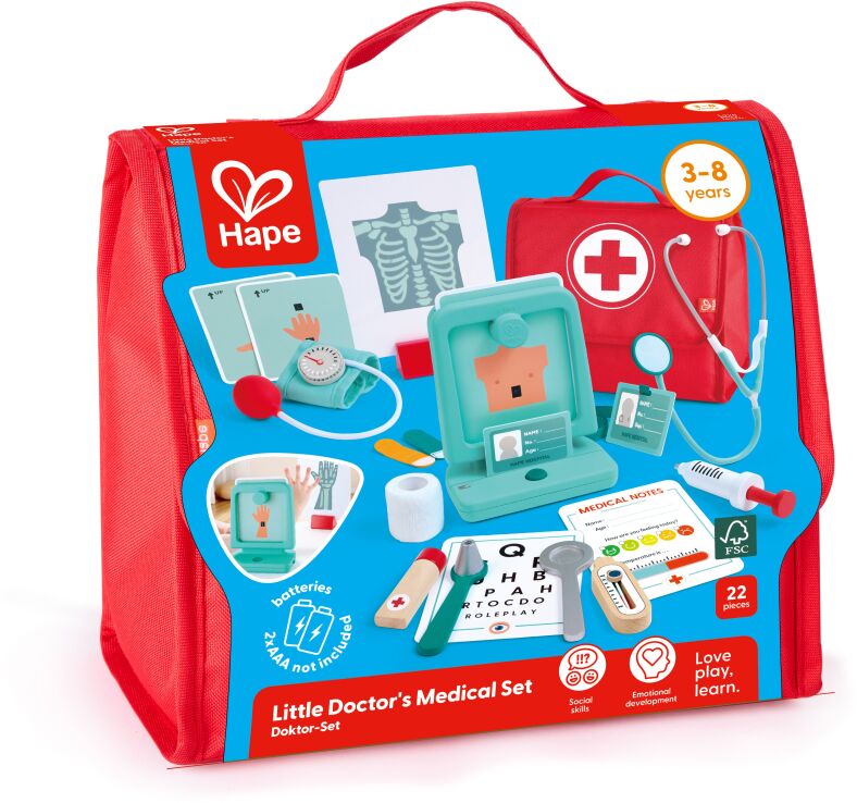 Hape Role Play Little Doctor's Medical Set (E3228A) (1)