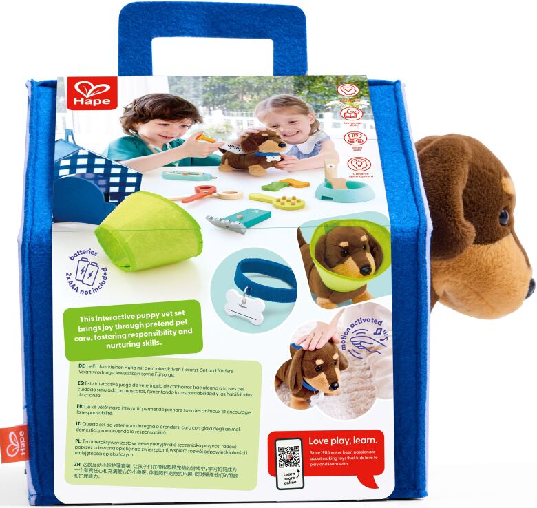 Hape Role Play Puppy Care Clinic Set (E3229A) (3)