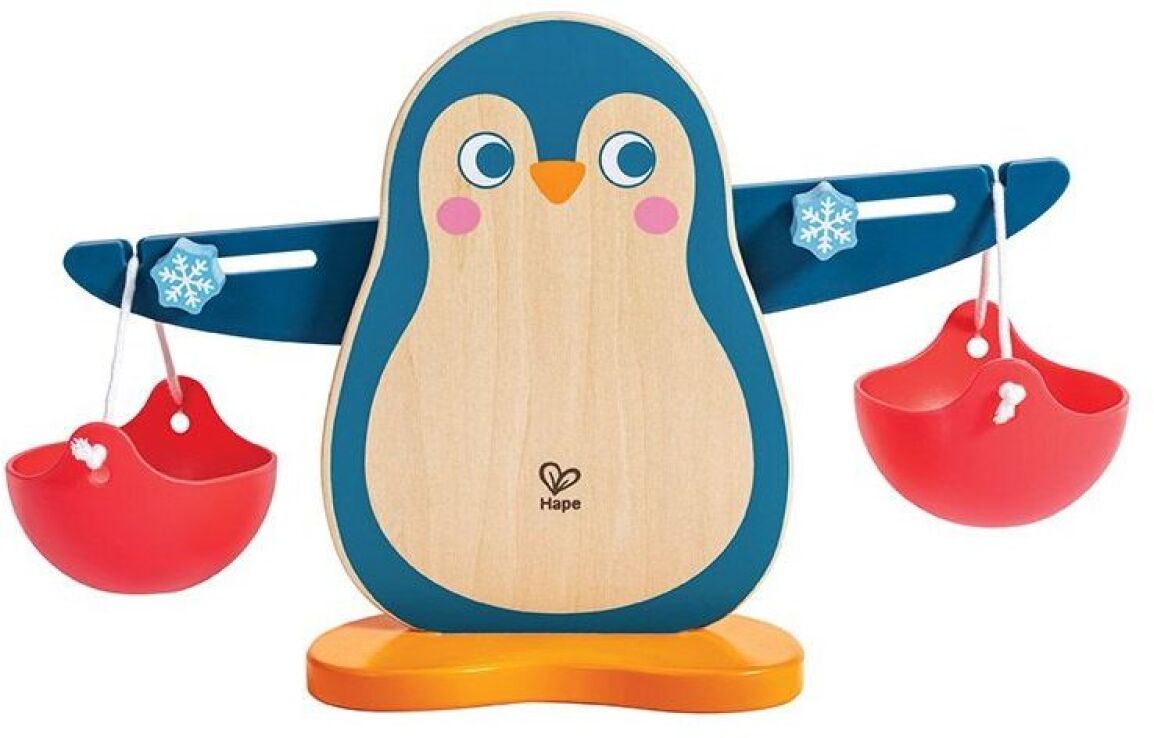 Hape Early Explorer Ξύλινη Ζυγαριά Penguin Balance Scale (E1074A) (3)