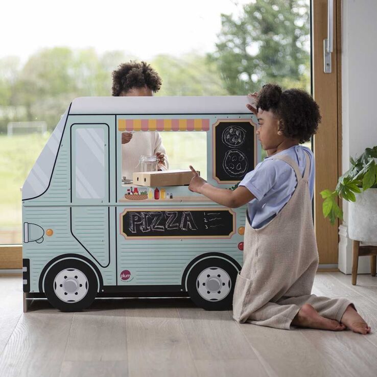 Plum Ξύλινη Street Food Truck & Κουζίνα 2 Σε 1 (41108) (2)