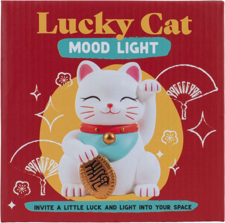 Fizz Lucky Cat Mood Light (100954) (1)