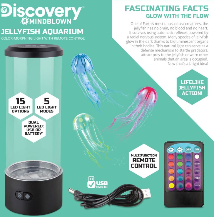 ThreeSixty Jelyfish Aquarium Lamp (1423012561) (5)