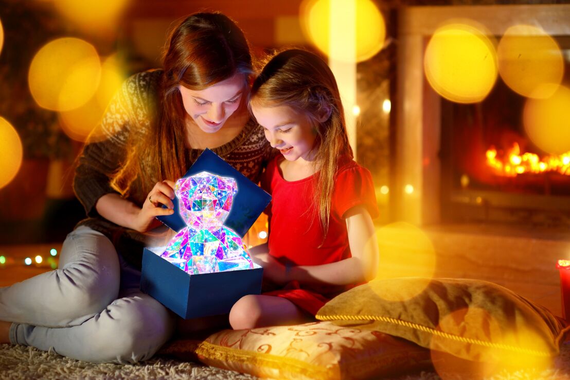 iDance Origami Bear With Lighting 25cm. (LBEAR25) (3)