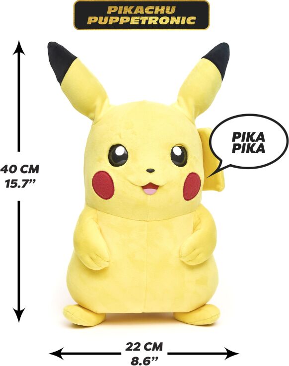 Wow Λούτρινο Pokemon:Pikachu Real FX 40cm (POK-1001) (7)