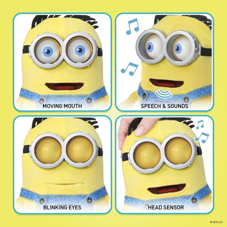 Wow Λούτρινο Minions:Henry 21cm (MIN-1050) (2)