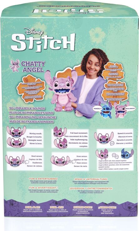 WOW Λούτρινο Disney Chatty Angel 30cm (DIS-1026-01) (7)