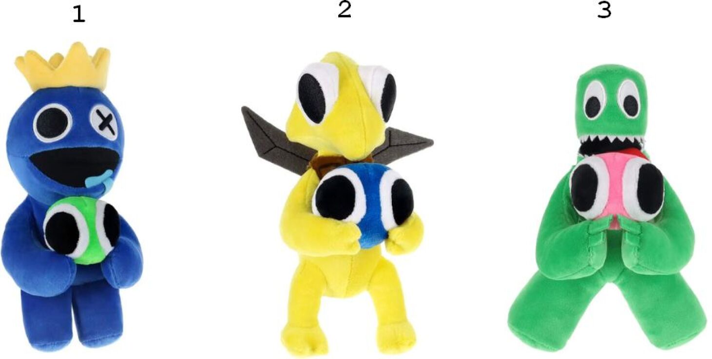 Rainbow Friends Λούτρινο 20cm S3-3 Σχέδια (CP2630) (1)