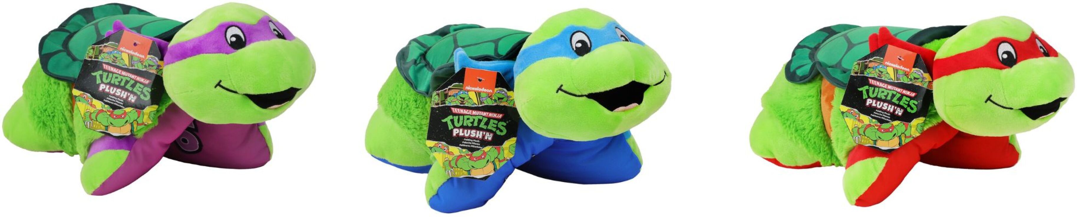 TMI Λούτρινο Μαξιλάρι TMNT-3 Σχέδια (T00895) (2)