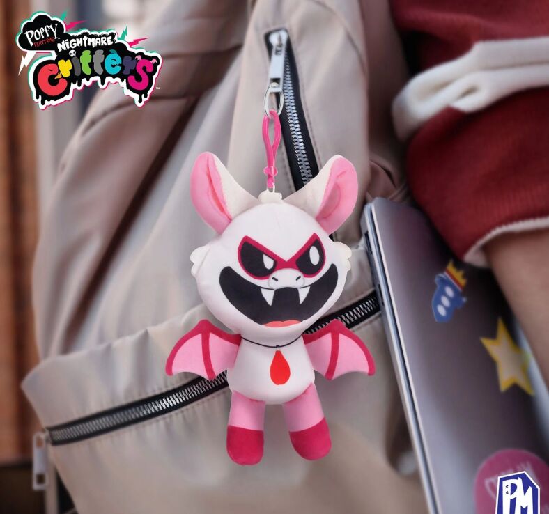Poppy Playtime Λούτρινο Μπρελόκ Nightmare Critters-8 Σχέδια-1Τμχ (PC7701) (5)