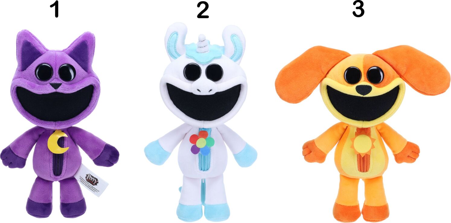 Poppy Playtime Λούτρινο Smiling Critters 20cm S3-3 Σχέδια (CP7750) (1)