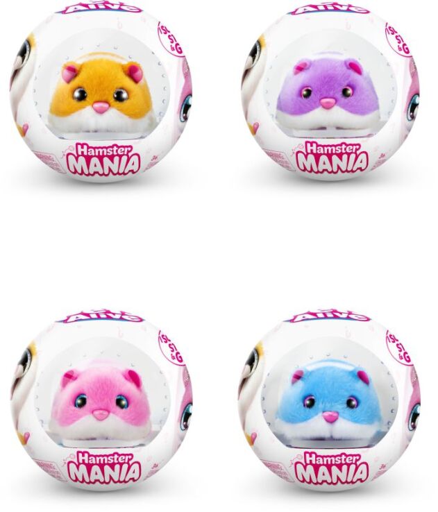 Zuru Λούτρινο Pets Alive Hamstermania Series 1-4 Σχέδια (9543) (2)