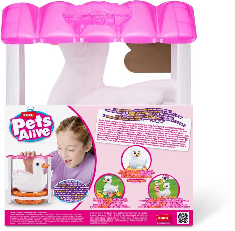 Zuru Λούτρινο Pets Alive Mama Duck& Baby (9548) (11)