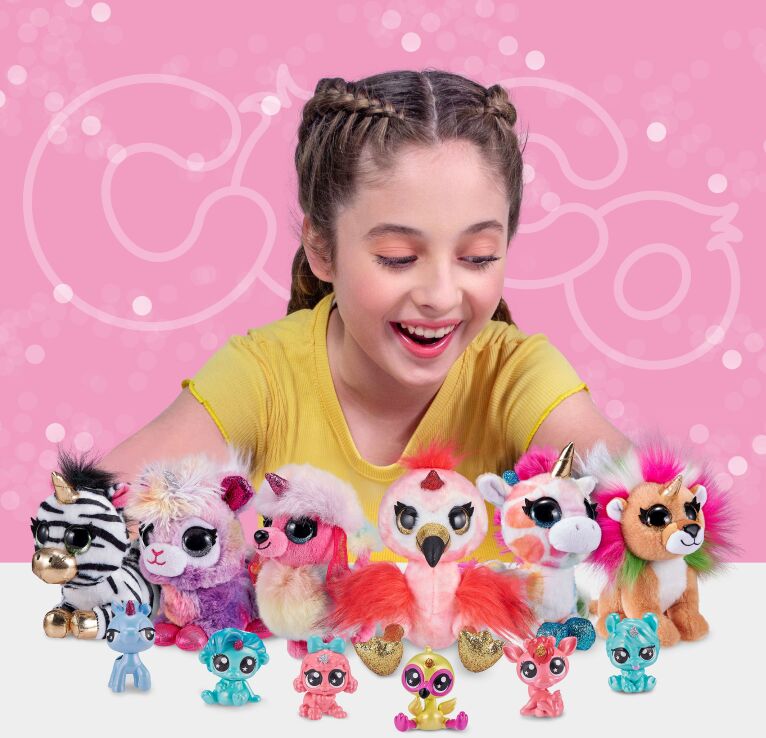 Zuru Λούτρινο Coco Surprise-Cones Fantasy-6 Σχέδια (9608SQ1) (3)