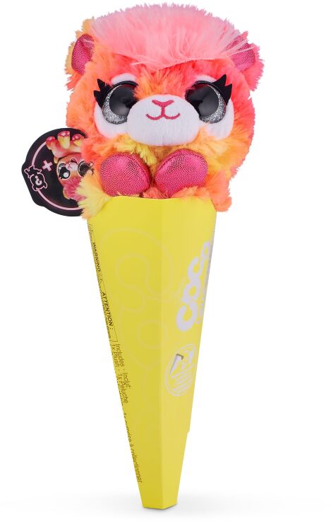 Zuru Λούτρινο Coco Surprise-Cones Neon-7 Σχέδια (9609SQ1) (3)